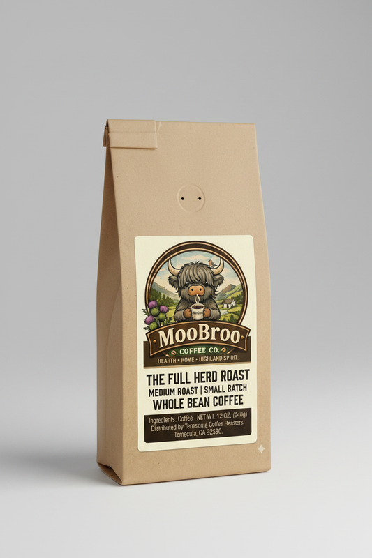 The Full Herd Roast Coffee Bag